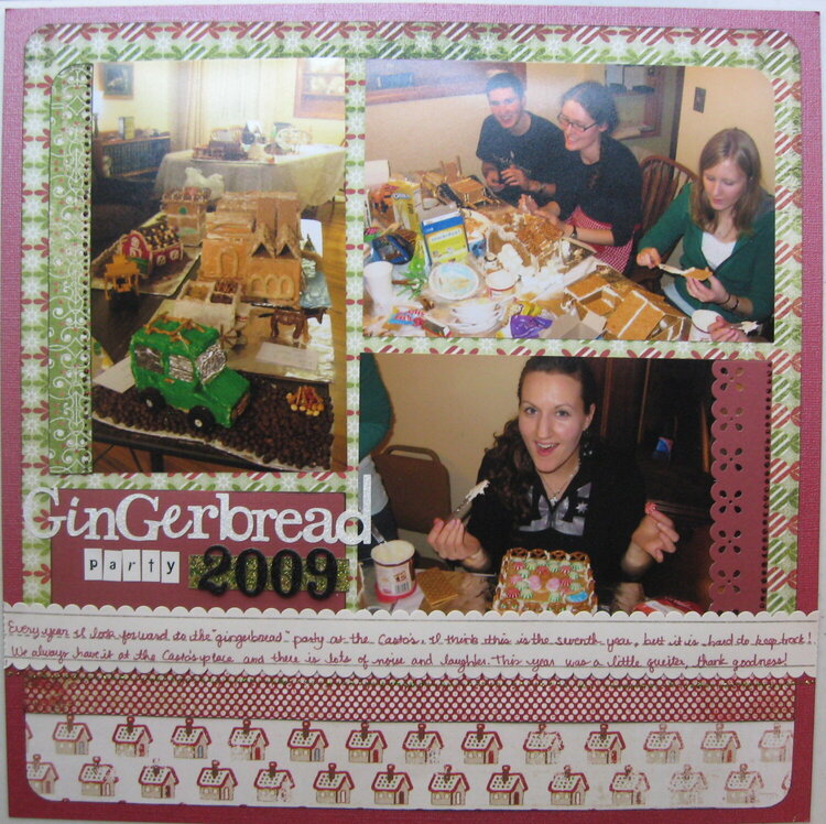 Gingerbread party 2009