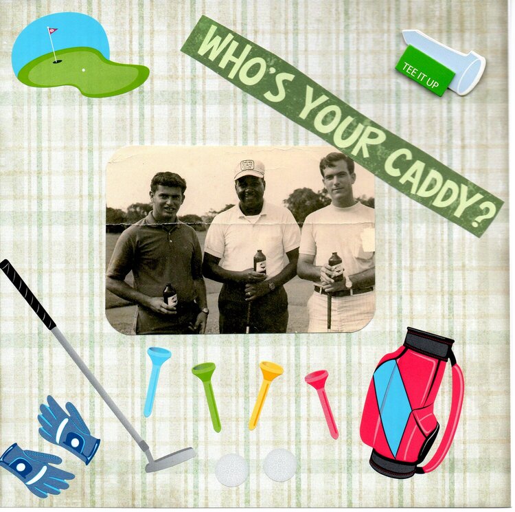 daddy&#039;s golf book