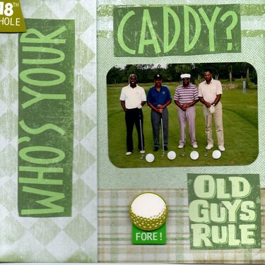 Daddy&#039;s golf book