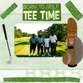 Daddy's golf book
