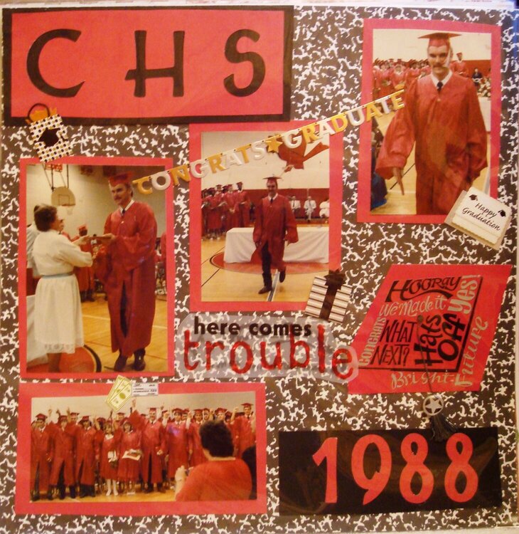 High School graduation-1988