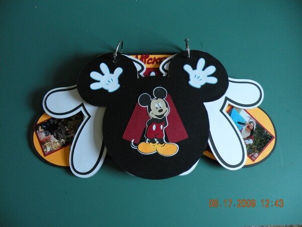 Mickey Body Parts Book - update with Pictures