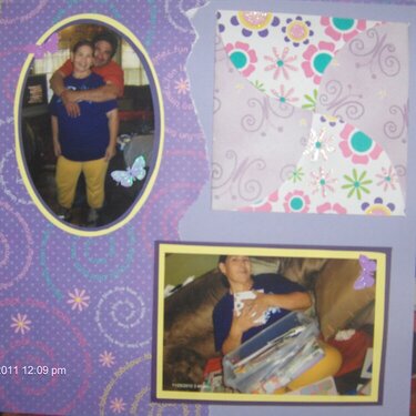 I LOVE MY SCRAPBOOK THINGS..AND HE KNOWS IT