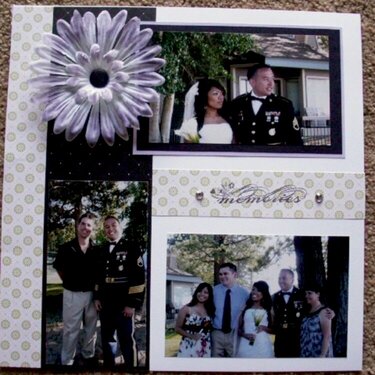 Wedding memories pg 1