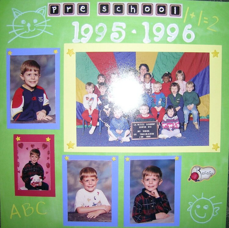 1995 - 1996 Pre-School Pictures