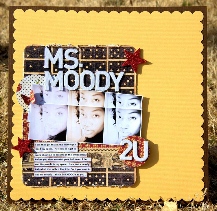 Ms. Moody .. 2 U  ** Graphic 45 Playtime Collection **