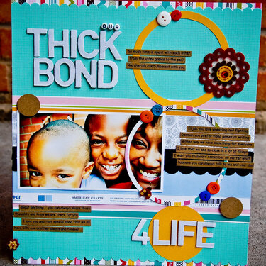 Our Thick Bond ( American Crafts )