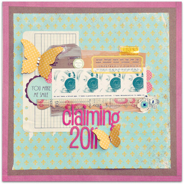 Claiming 2011 {Pencil Lines sk219}