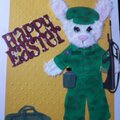 Boot camp Easter card