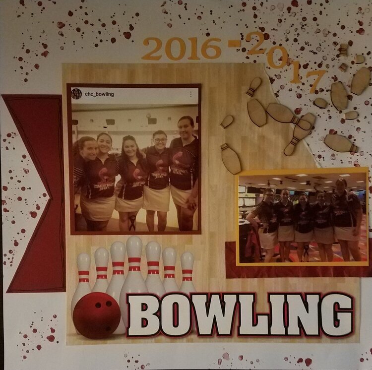 2016-2017 Bowling Team
