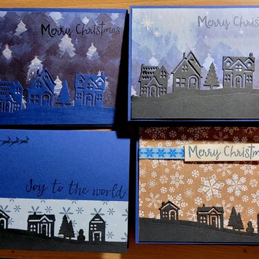 Christmas Houses Card