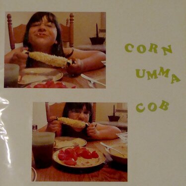 Corn Umma Cob - old