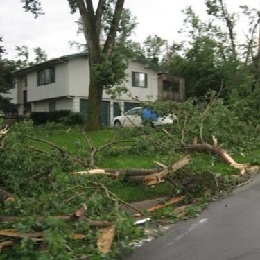 Tornado damage from Kansas45