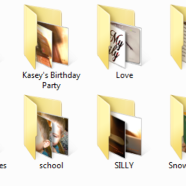 Organizing my pictures.
