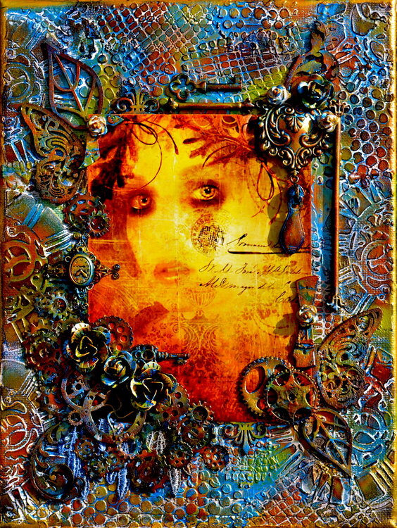 Mixed Media Canvas ~~Imaginarium Designs~~