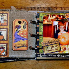 Halloween Mini Album ~~Scraps Of Darkness~  Creativity Kit