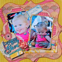 Precious Baby Girl  ~Scraps of Darkness~  August Kit Reveal