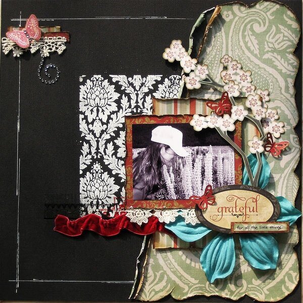 Grateful for the little things *My Scrapbook Nook*