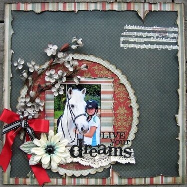 Live Your Dreams **MyScrapbookNook Kit**