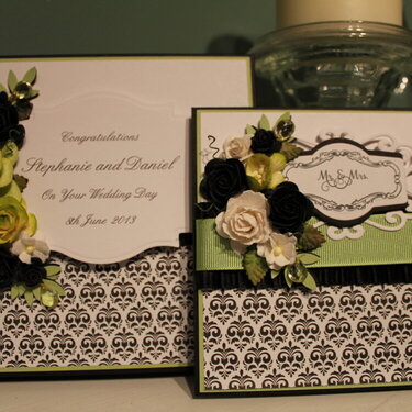 Wedding Card with matching Box