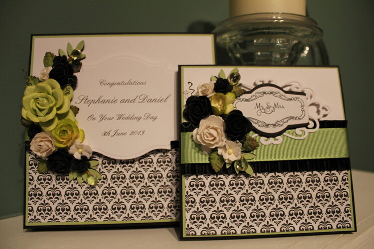 Wedding Card with matching Box