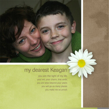 My Dearest Keagan