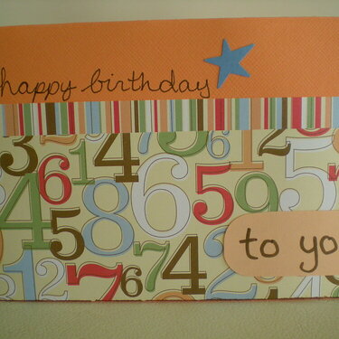 number birthday