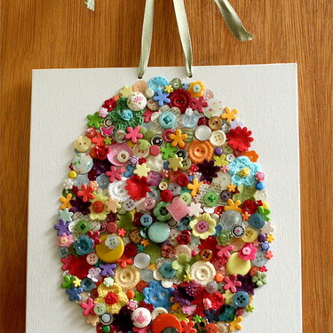 Easter Egg Wall Hanging
