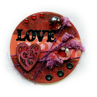 Love - a fridge magnet