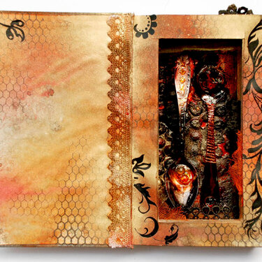 Altered book - Book of Love