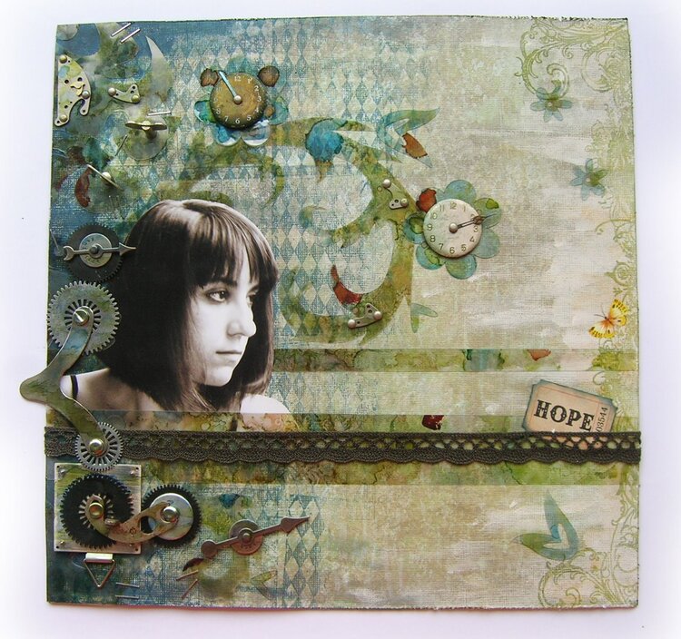 Hope - mixedmedia layout