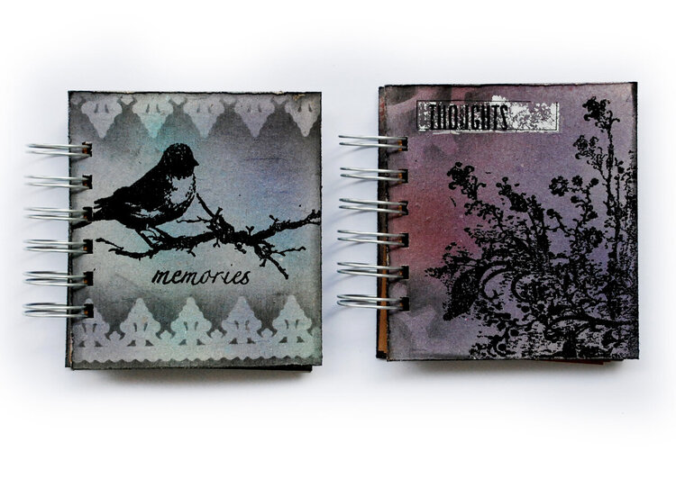 Little grunge notebooks