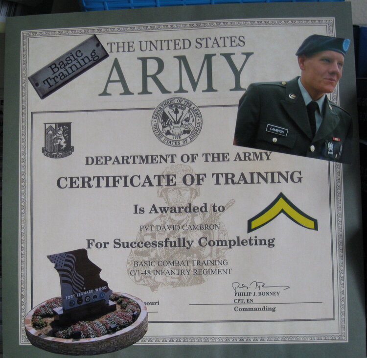 Basic Training Completed