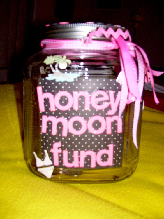Our Honeymoon Jar!!