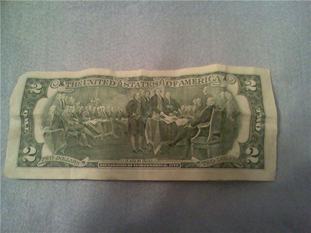 7 $2 bill!