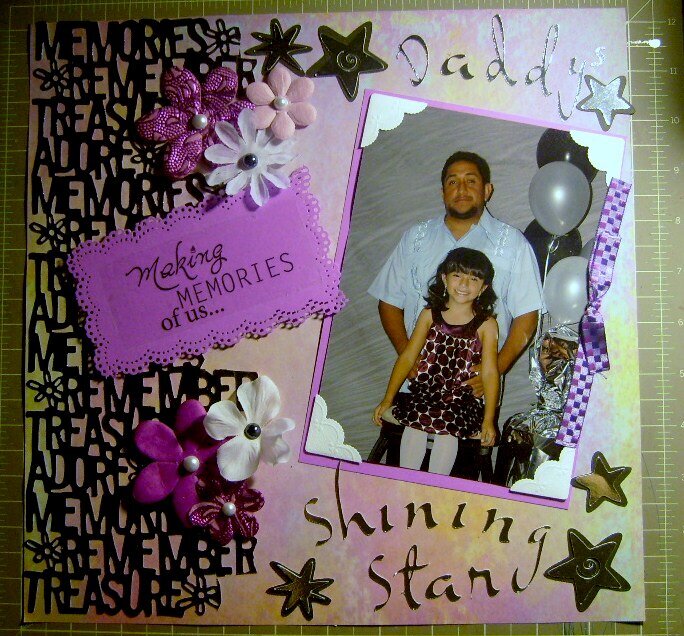 Daddy&#039;s shining star