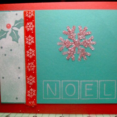 Snowflake card