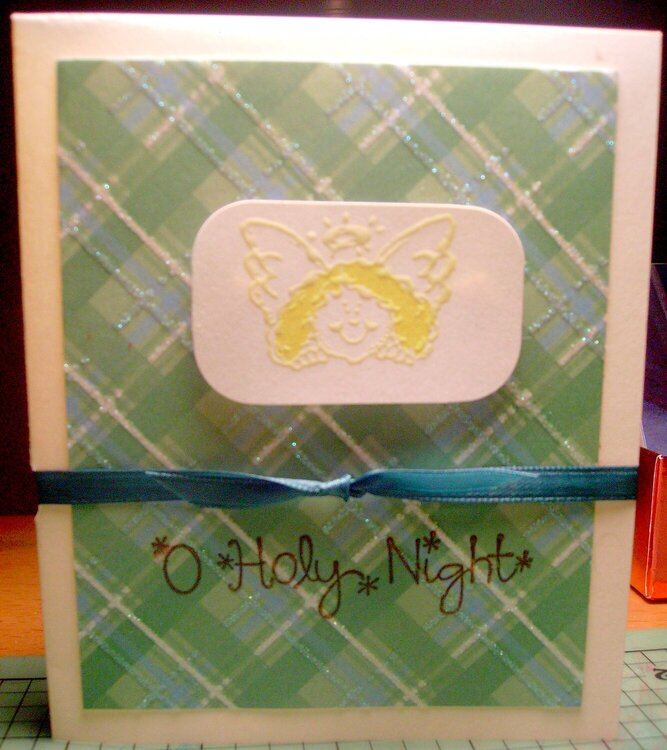 O Holy night card