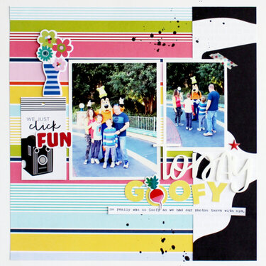 Today Goofy Layout by Kim Jeffress