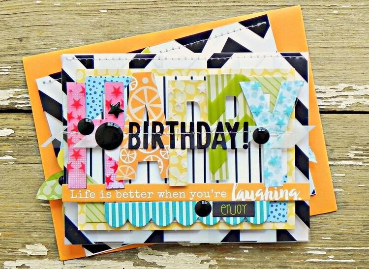 Clear Cuts and Tiny Text Alpha Inspiration from Bella Blvd DT Member Stephanie Buice