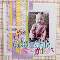 Adorable Girl Layout