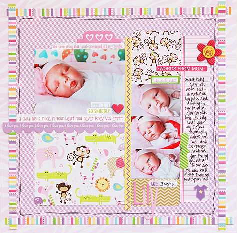 Baby Birl Lily by Becky Williams featuring Bella Blvd Baby Collection