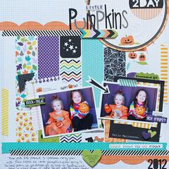 Little Pumpkin by Becky Williams featuring the Trick or Treat Collection from Bella Blvd