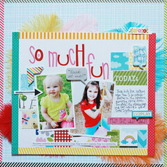 So Much Fun by Becky Williams featuring the Playdate Collection from Bella Blvd