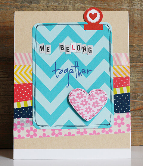 &quot;We Belong Together&quot; card, by Becky Williams.