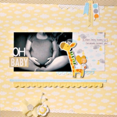 Oh Baby by Deanna Misner featuring Bella Blvd Baby/Expecting Collection
