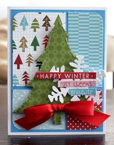 Happy Winter by Alice Carmen featuring Bella Blvd Christmas Wishes