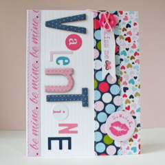 Valentine by Kathy Martin featuring Kiss Me from Bella Blvd