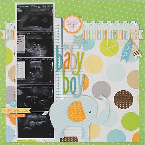 Baby Boy by Kim Arnold featuring Bella Blvd Baby Collection
