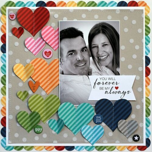 New Color Chaos from Bella Bvd - LO by DT Member Lisa Dickinson